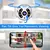 Camera de Segurança Residencial - Wifi, 8MP, 360°, 1080P, Visão Noturna na internet