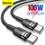 Imagem do Cabo USB Tipo C para USC Tipo C - Baseus 100W