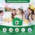 Camera Digital FlashKid com Tela 1080P e Cartão de Memória de 32GB
