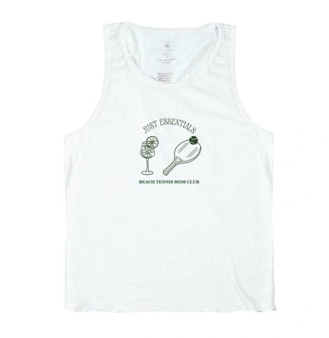 Tshirt feminina Just Essentials Beach tennis mom club