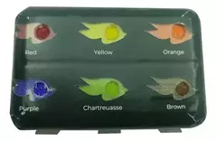 SHINY DUBBING DISPENSER 6 COLORES - AGC FLIES en internet