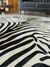 Pele Bovina com serigrafia de Zebra - comprar online
