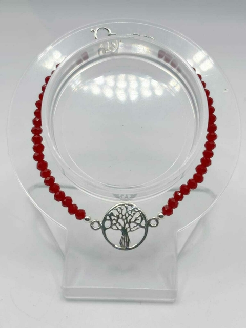 PULSERA ARBOL DE LA VIDA CON PIEDRAS
