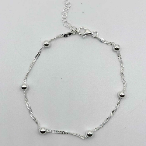 PULSERA SINGADUR CON PELOTITAS - comprar en línea