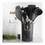 Set de utensillos de silicona + contenedor - BegoniaHome