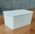 Canasto Simil Ratan con tapa