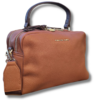 Bolsa Baú Marrom Pavão de Ouro - comprar online