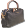 Bolsa Baú Preta Feminina – Pavão de Ouro