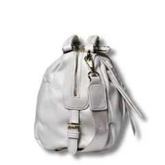 Bolsa Média Off White Pavão De Ouro - Estilo Bag