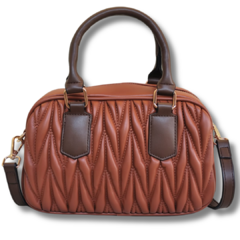 Bolsa Baú Mini Moda Marrom - comprar online