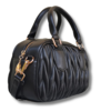 Bolsa Baú Mini Moda Preta
