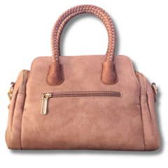 Bolsa Rosa Vukkin com 3 Divisórias - Estilo Bag
