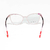 Armação Acetato Cristal Rosa Translúcido Ella Smania B1208 - loja online