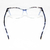 Armação Acetato Crystal Animal Print Blue Ella Smania TR90 - loja online
