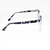 Armação Acetato Crystal Animal Print Blue Ella Smania TR90 na internet