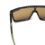 Óculos de Sol Beach Verde Lente de Grade Café Ella Smania MX058 - loja online