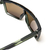 Óculos de Sol Beach Verde Lente de Grade Café Ella Smania MX058 - Ella Smania