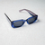 Óculos De Sol Retangular Azul Translúcido Ella Smania BK1012 - comprar online