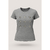 Camiseta feminina babylook Cinza com estampas variadas - Rafid Store