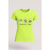 Camiseta feminina babylook estampa margaridas