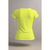 Camiseta feminina babylook amarelo neon estampa coffee - comprar online