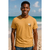 Camiseta masculina Osklen bege tridente