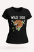 Imagem do Camiseta feminina baby look estampa Wild Side