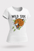 Camiseta feminina baby look estampa Wild Side - comprar online