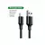 Cabo Ugreen Fast Usb para Usb-C - 3A - 2M - Preto
