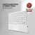Teclado com Trackpad WB para Tablets/iPads - Branco - loja online