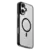Capa Navi MagSafe Clear Preta Para iPhone 16