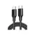 Cabo Ugreen PD Fast Usb-C para Usb-C - 60W - 1M - Preto