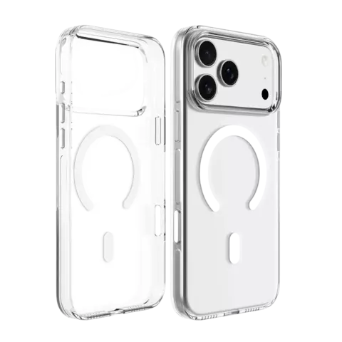 Capa iKase Krystal MagSafe para iPhone 15 Pro Max