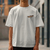 PRÉ-VENDA Camiseta Oversized Lift Heavy Run Fast - Off white na internet