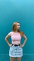 Imagem do Cropped Costas Nuas Rosa