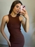 Vestido Com Fenda Atras - Exclusiva