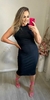 Vestido Com Fenda Lateral - loja online