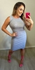 Vestido Com Fenda Lateral