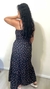 Vestido Midi Corações - Preto - loja online
