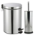 Kit Banheiro Inox – Lixeira 5L com Escova Sanitária Integrada - comprar online