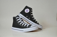 Tênis Rock Star - Cano Alto - Preto - comprar online