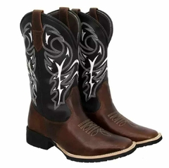 BOTA TEXANA DO XERIFE CAFE/PRETO - comprar online