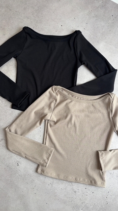 Remera morley ml cuello oval