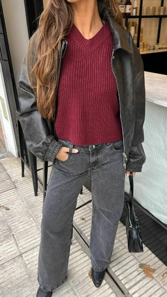 Jeans gris oscuro - comprar online