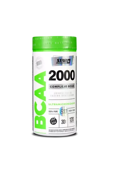 BCAA 2000 120caps. - Star Nutrition - comprar online