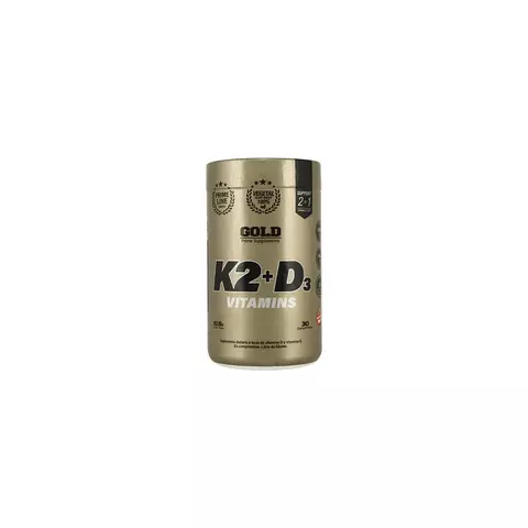 K2+D3 VitaminS 30Cap - Gold Nutrition - comprar online
