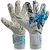 Guantes de Portero Rinat Asimetrik Spines Prime Bco/Azul Adulto