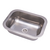 4300 - PILETA SIMPLE CON SOPAPA STANDARD 27x37x15 ACERO 430 - comprar online