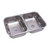 4315/S - PILETA DOBLE CON SOPAPA STANDARD 57X37X15ACERO 430 en internet