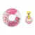 KIT OFFICE C.85 PCS DONUTIS ROSA KZ1021